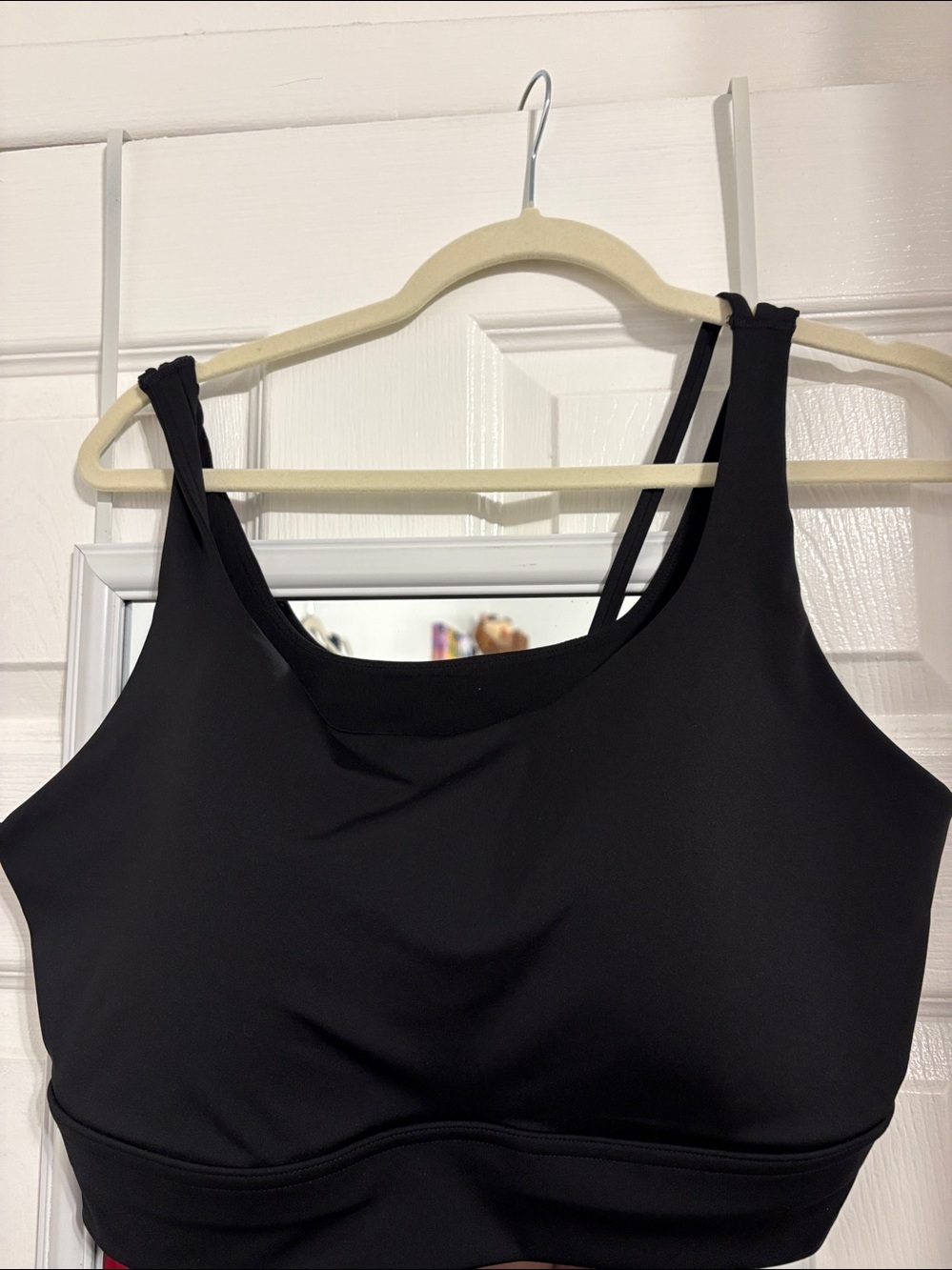 AVIA Black Women's Sports Bra - Comfort Support Size 22 3XL